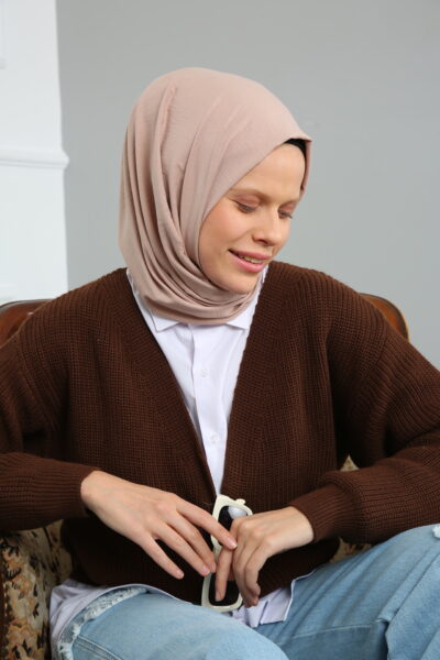 Natural Pamuk Şal Camel