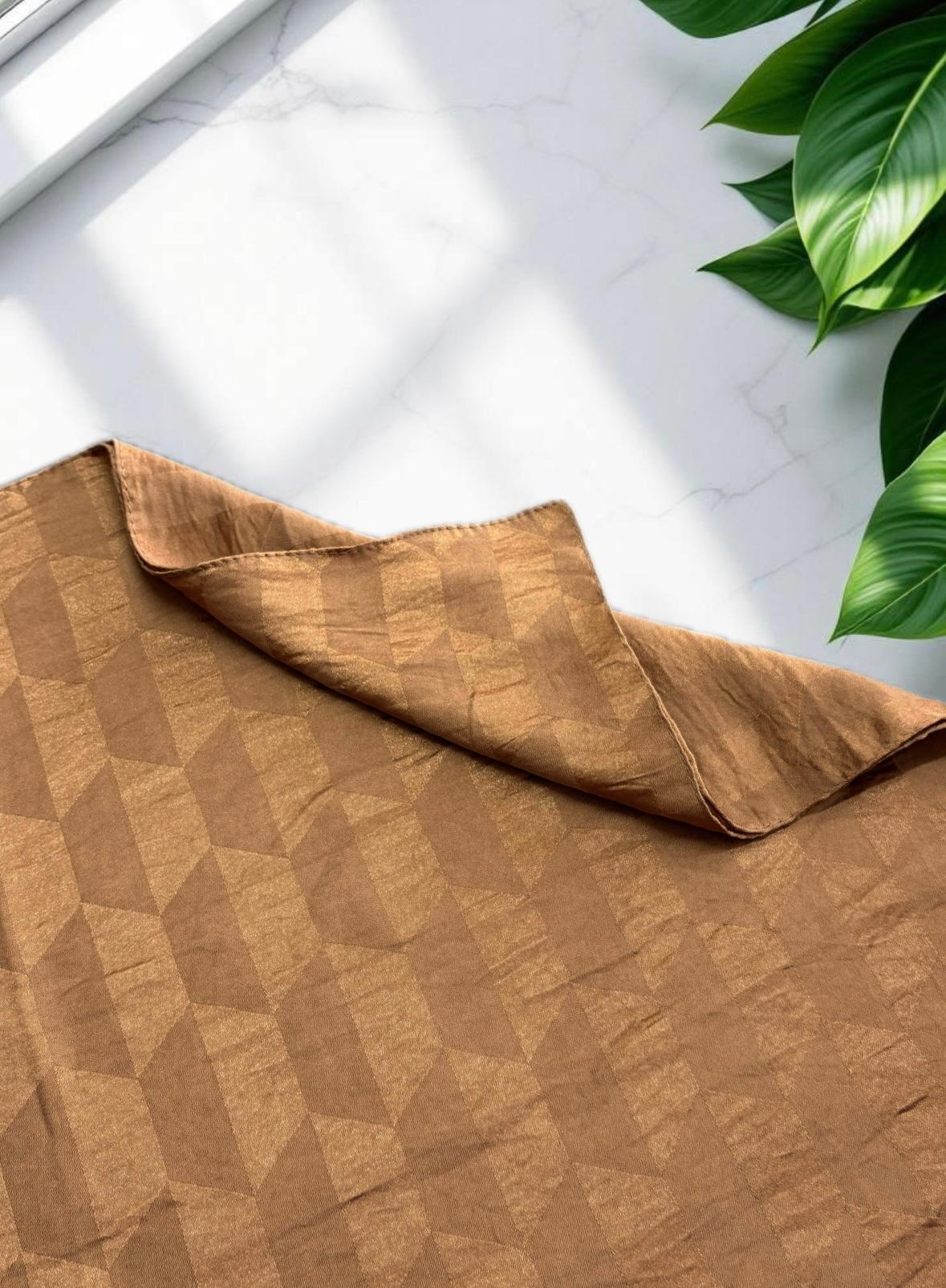 Premium Jakar Şal Karamel