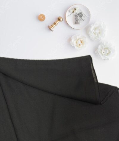 Pamuk Vual Eşarp Siyah