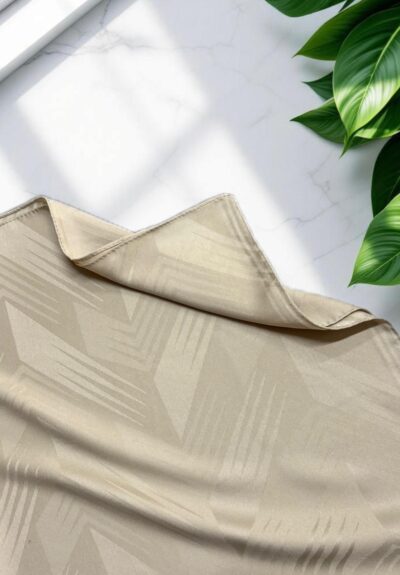 Çavuş Desen Jakar Şal Bal Köpüğü