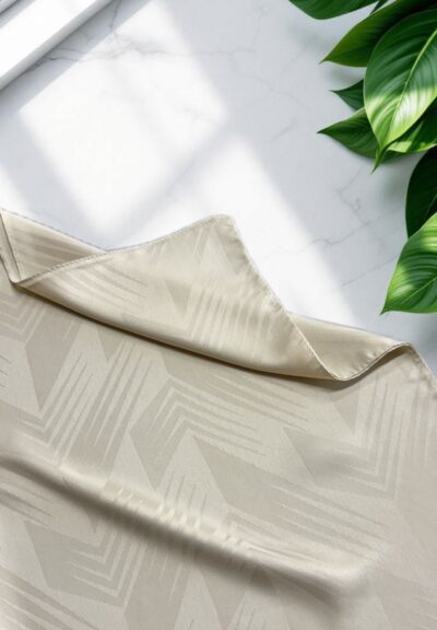 Çavuş Desen Jakar Şal Bej