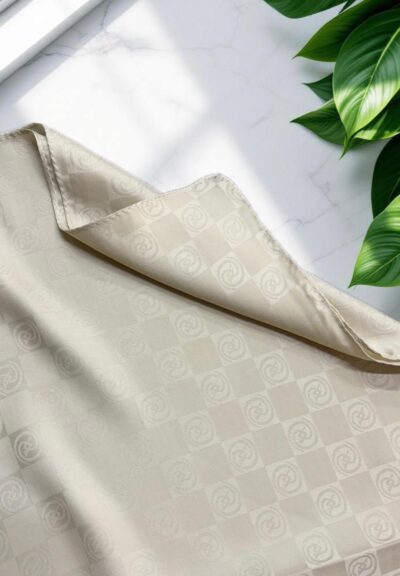 Vakko Desen Jakar Şal Bej