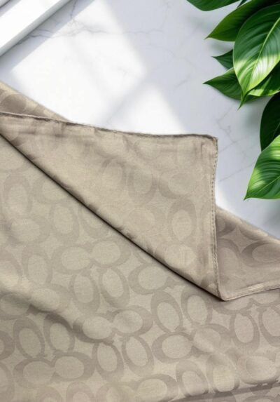 Koç Desen Jakar Şal Latte