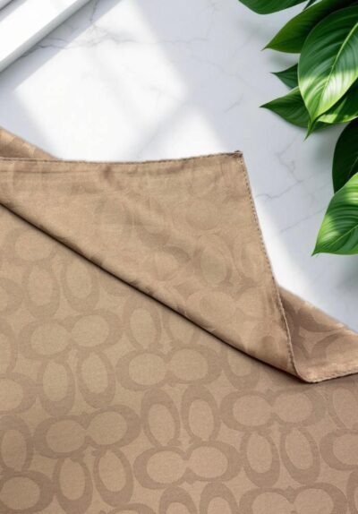 Koç Desen Jakar Şal Sütlü Kahve