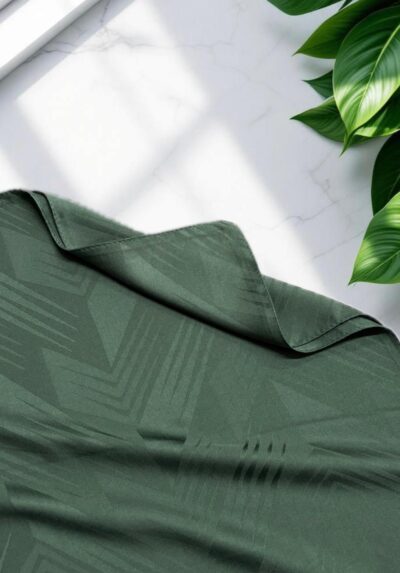 Çavuş Desen Jakar Şal Zümrüt