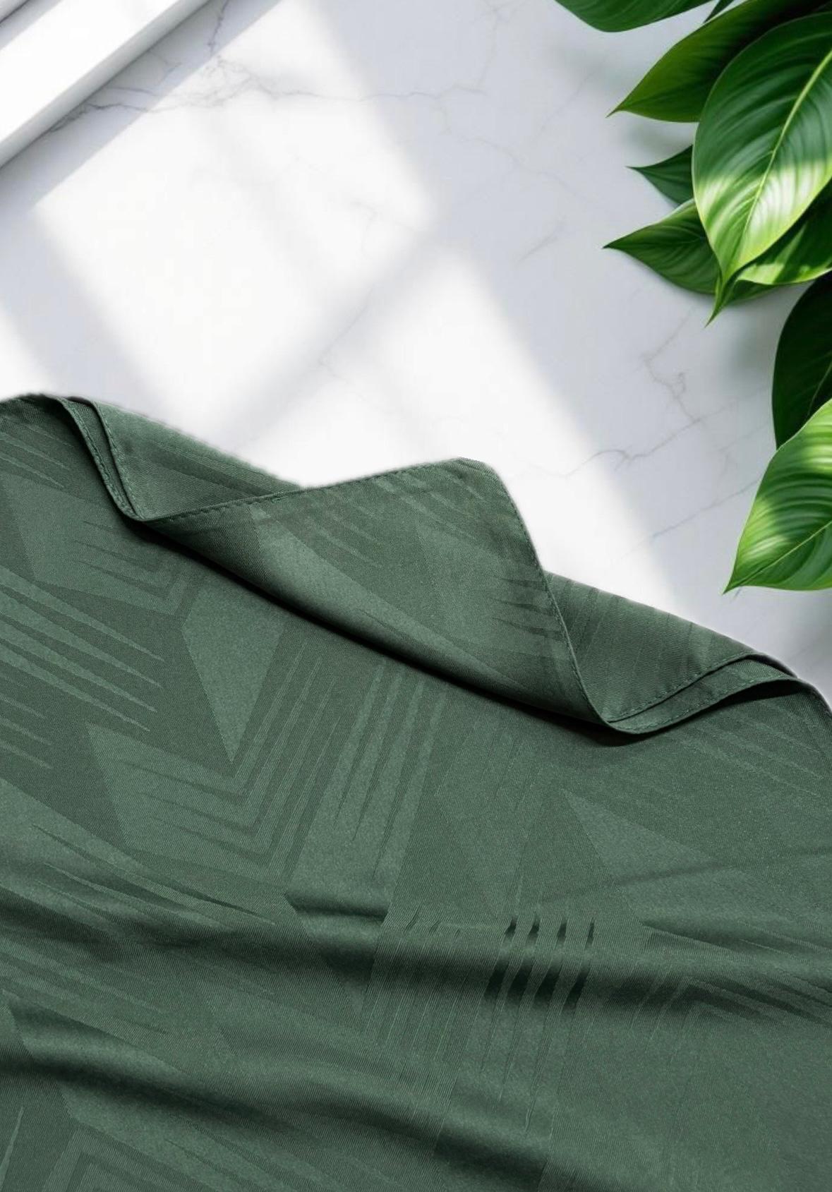 Çavuş Desen Jakar Şal Zümrüt