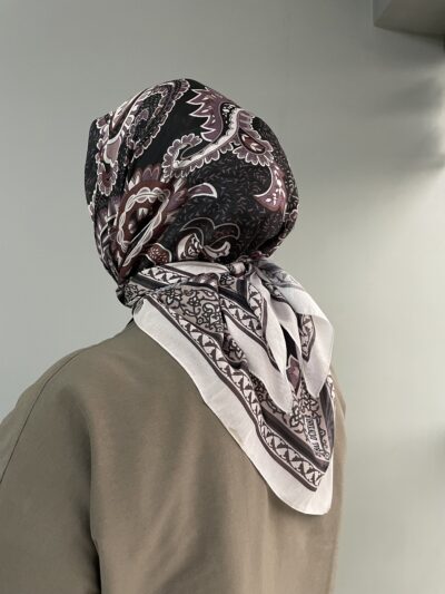 Motif Desen Eşarp Vizon