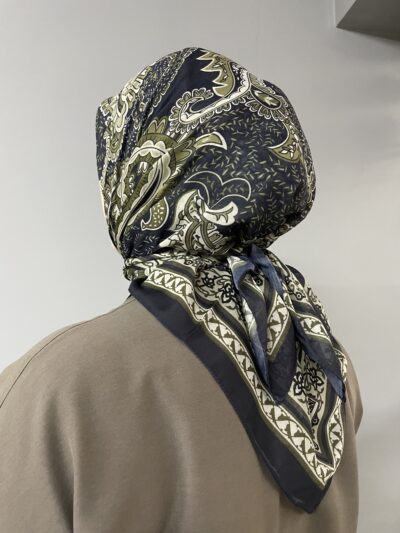 Motif Desen Eşarp Yeşil