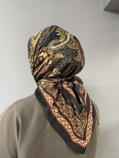 Motif Desen Eşarp Kiremit
